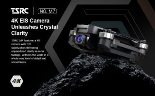 TSRC M7 GPS Drone with 4K EIS UHD Camera Review – Is It the Best Choice for Beginners?