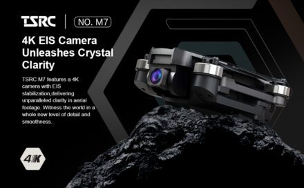 TSRC M7 GPS Drone with 4K EIS UHD Camera Review – Is It the Best Choice for Beginners?
