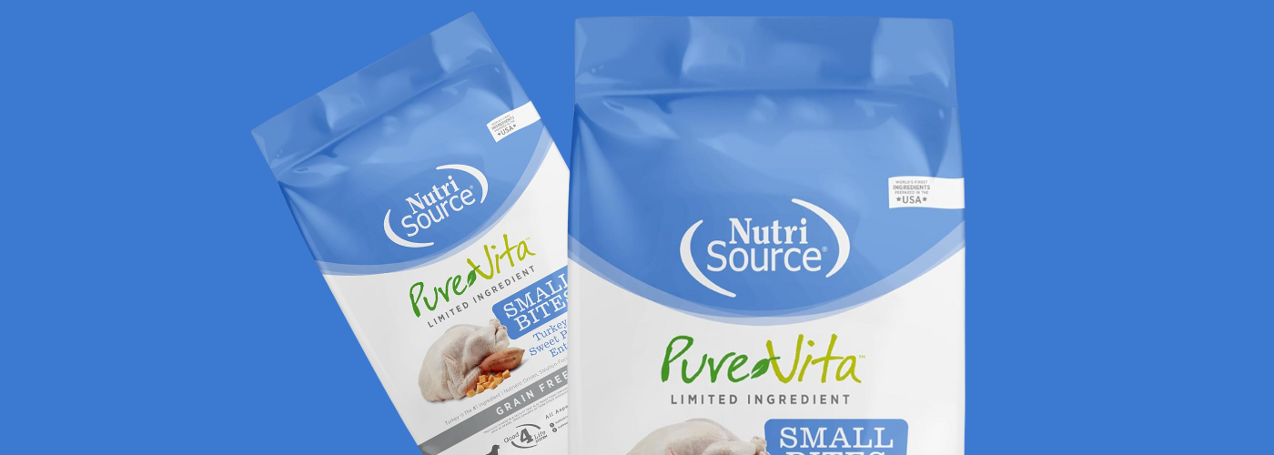 Pure Vita Grain-Free Turkey & Sweet Potato Small Bites Dog Food Review 5lb